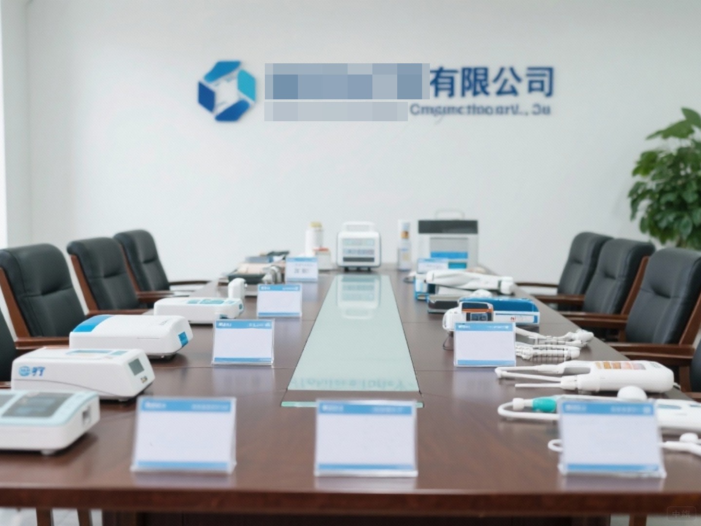 某醫療有限公司正在開會中