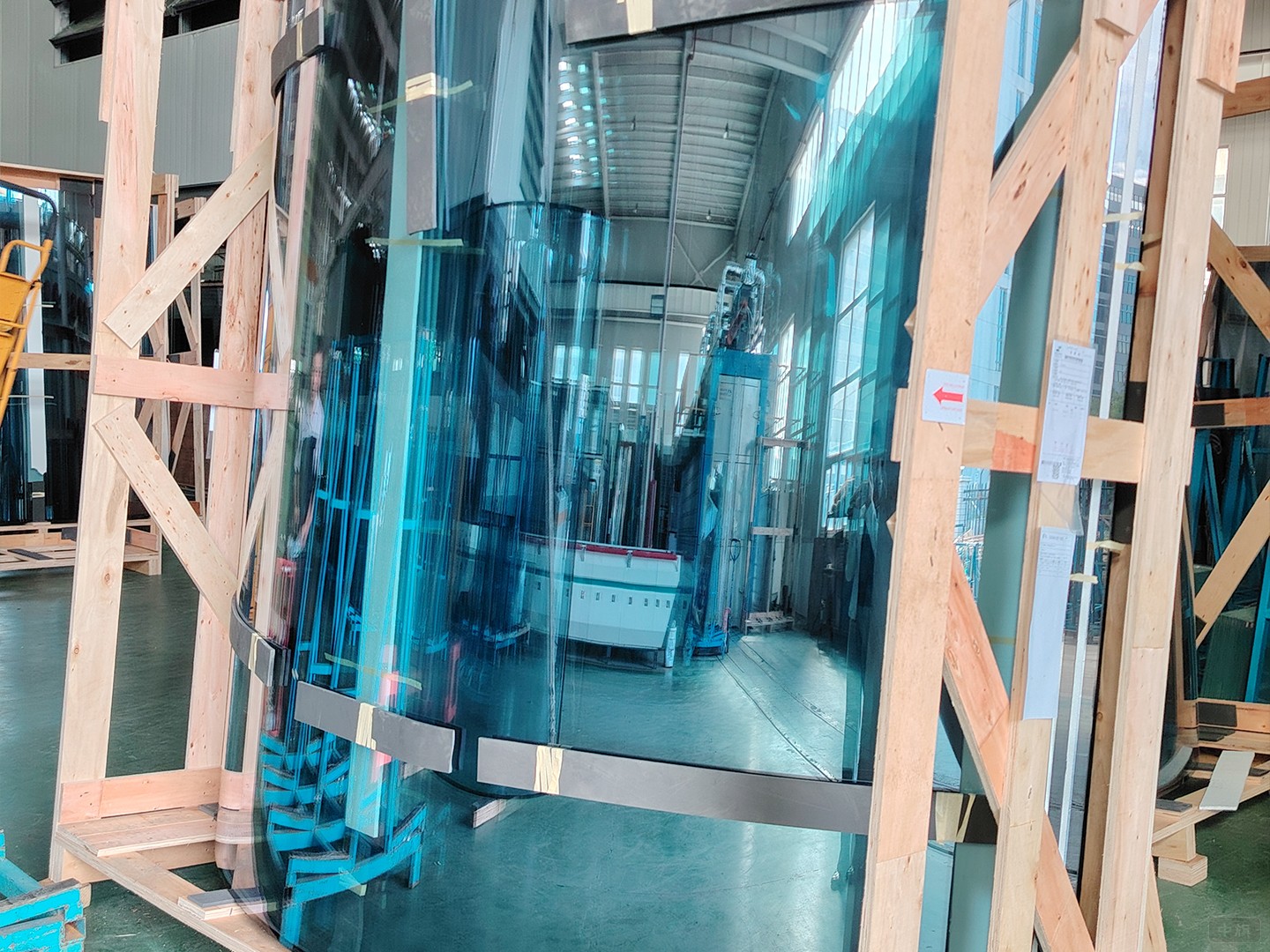 中空玻璃成品已打包準備發貨 中空玻璃成品已打包準備發貨